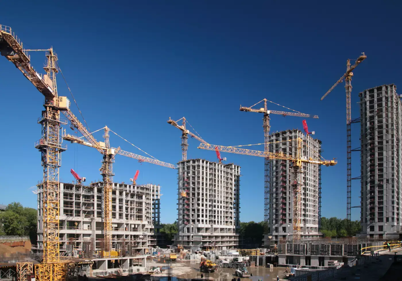 Baustellen Reinigung Bezugsfertiges Ergebnis durch professionelle Baureinigung bei clean24